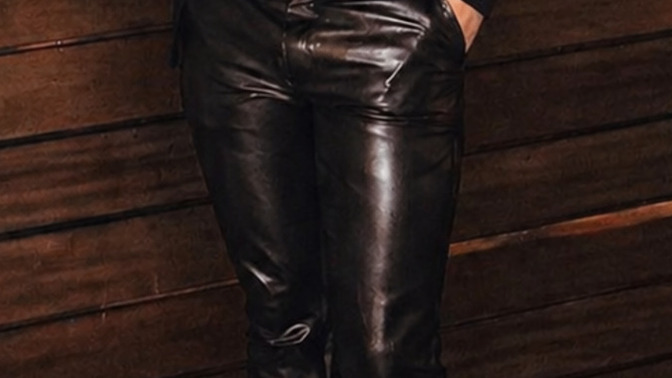 Girls, what do you honestly think about men in leather or faux leather pants?