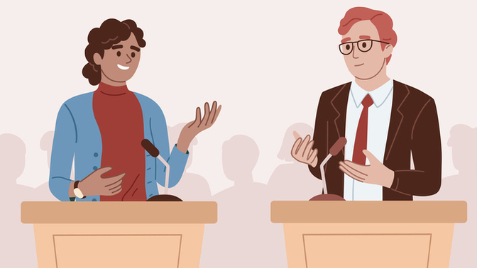 Ever gotten into a debate with someone at your work?
