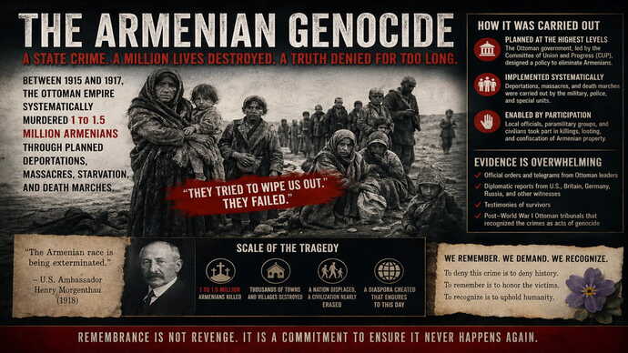 What are your thoughts on Armenian Genocide Remembrance Day?
