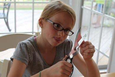 Do YOU stick your tongue out while cutting something with scissors or just concentrating on certain normal tasks?
