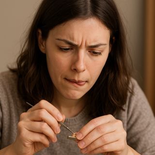 Do YOU stick your tongue out while cutting something with scissors or just concentrating on certain normal tasks?