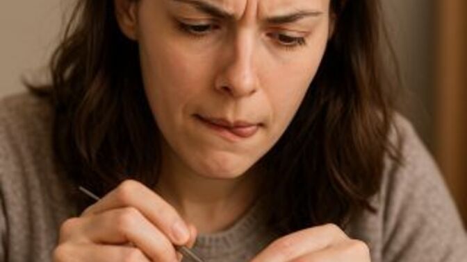 Do YOU stick your tongue out while cutting something with scissors or just concentrating on certain normal tasks?