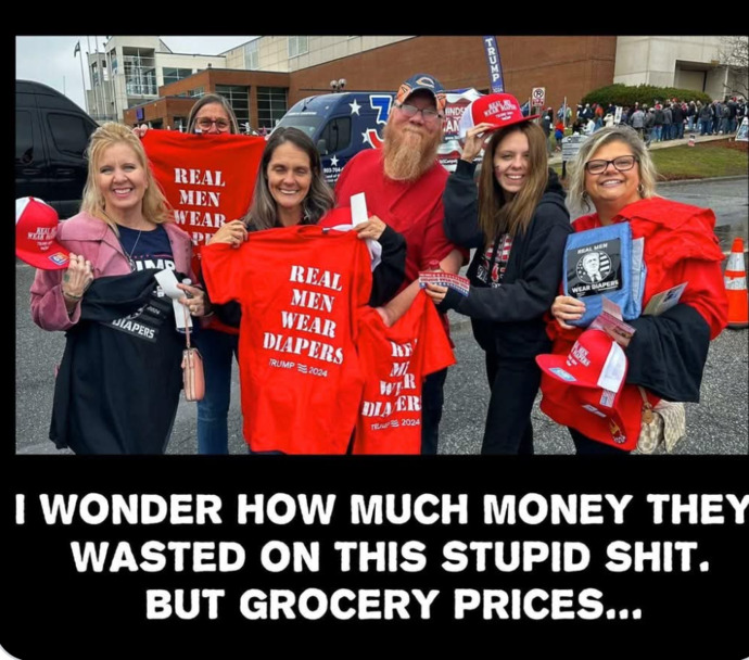 Why would any Trump supporter wear this?