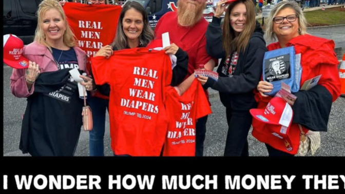 Why would any Trump supporter wear this?