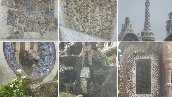 How do my photos from Park Güell in Barcelona look?