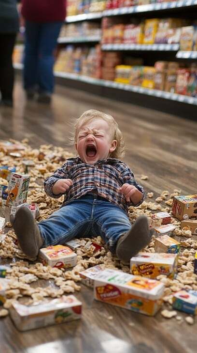 Are parents legally responsible for damage their child causes in a store?