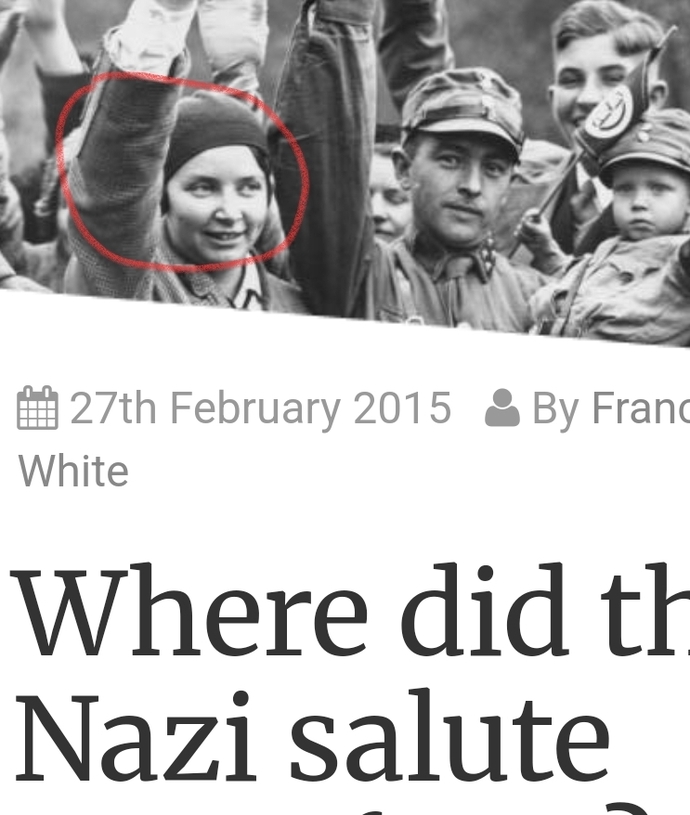What is more scary? A Nazi salute or Nazi tattoo?