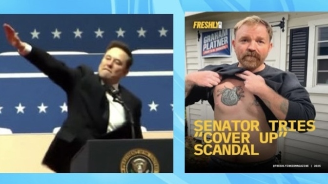 What is more scary? A Nazi salute or Nazi tattoo?