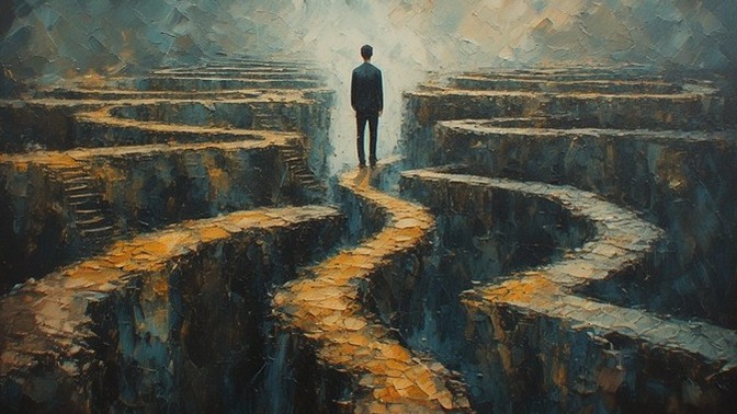 Are we just an accumulation of the decisions we've made in our lives?