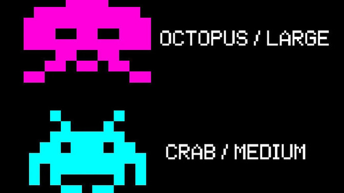 Which Space invaders Alien would you be afraid of most were they to invade our planet?