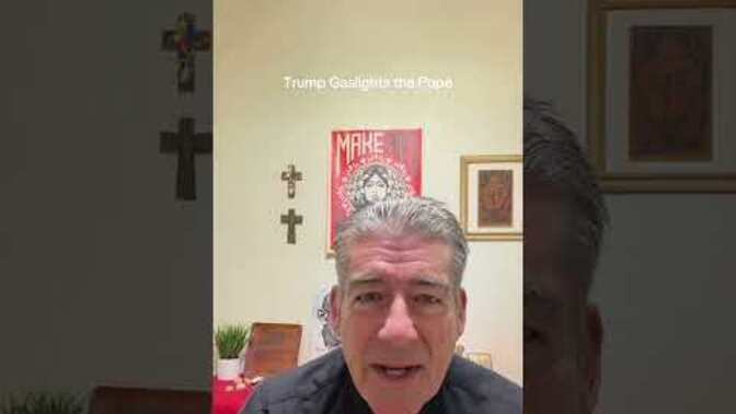 Why did Trump just gaslight the Pope during their interaction?