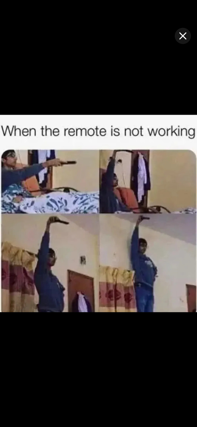 Do you ever try something like these pics to try to angle your tv remote better?