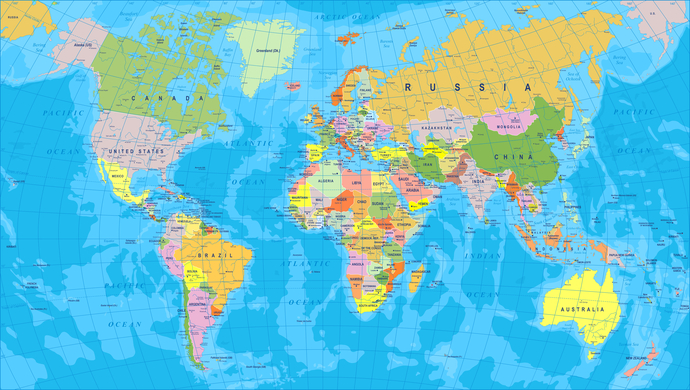 Do YOU find maps of our world fascinating? How often do you look at one?