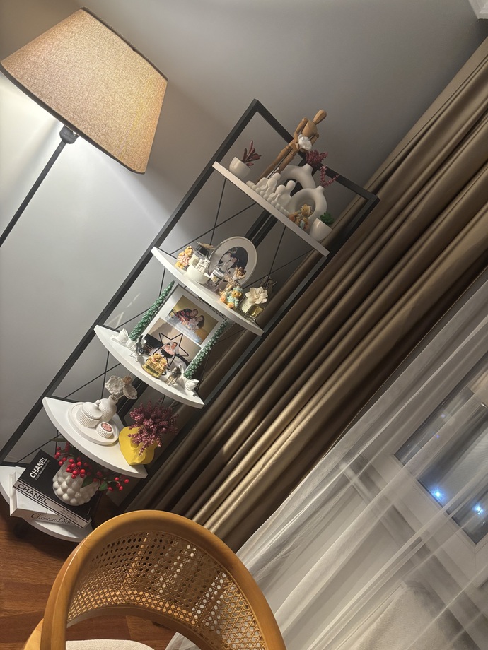 Does this new living room shelving unit actually look good?