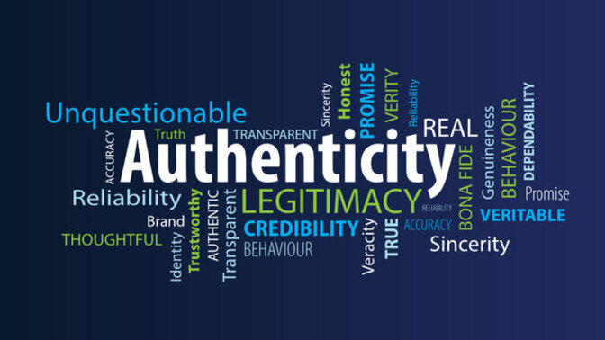 What makes someone authentic?