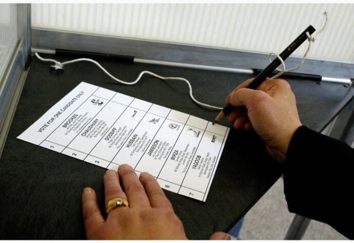 Would you use a pencil to vote?