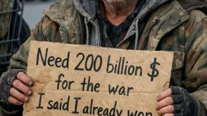 What does Trump mean by "We've already won, but I want to win by a bigger margin" regarding the Iran war?