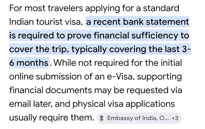 Do you think its funny that South Asian countries demand visas and bank statements from Westerners?