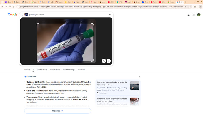 What can the US government legally do if I refuse a hantavirus vaccine?