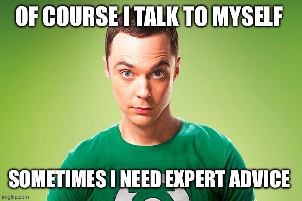 Do you ever have nice conversations with yourself in your head?