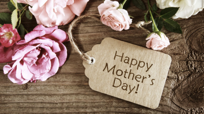 How many mothers are here today—and happy Mother’s Day?