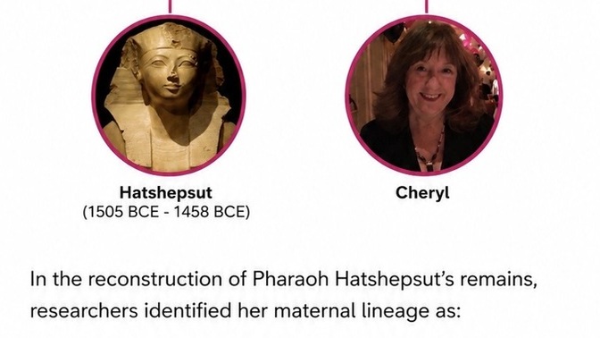 Does this DNA result mean I’m a descendant of an Egyptian queen?