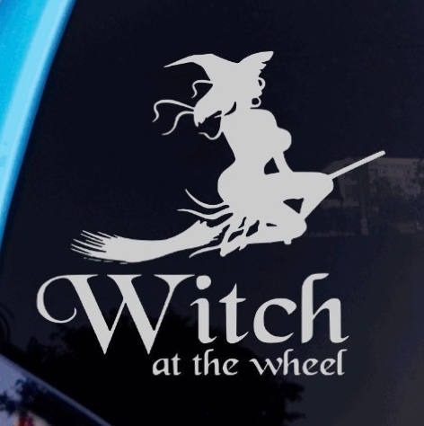Behind the wheel, are you a witch or an angel?