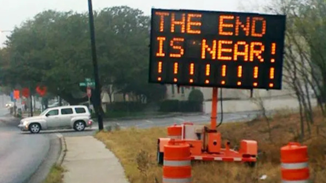 If your ex was a street sign, what would that sign read?