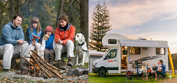 This is not a trick question. What is your version of camping?