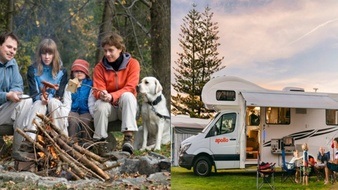 This is not a trick question. What is your version of camping?