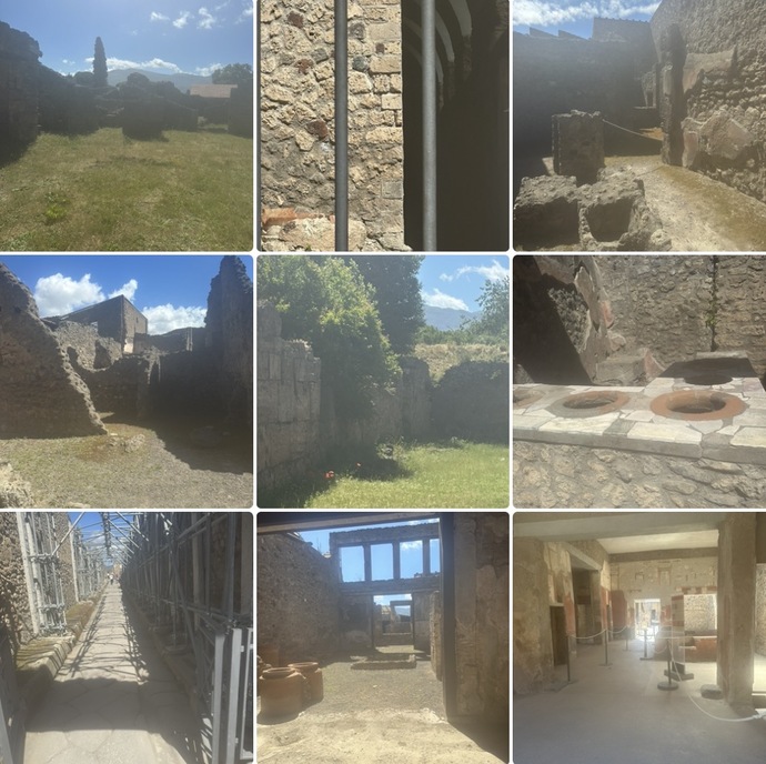 How do these travel photos of Rome and Pompeii look?