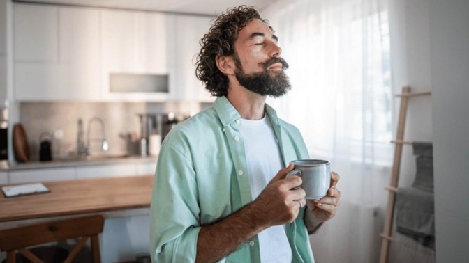 Are most of your mornings calm or hectic?