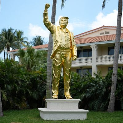 What do you think about Trump’s golden statue—do you like it?