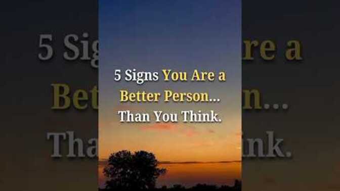 5 Signs You Are A Really Good Person. Are You A Really Good Person?
