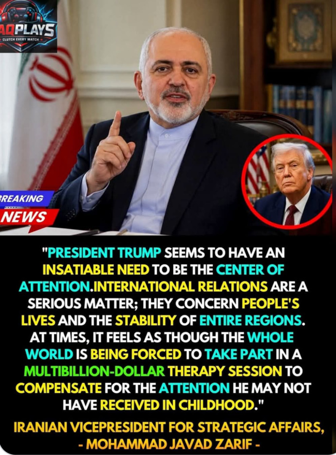 Doesnt this make it perfectly clear that the Iranian government knows exactly who and what Trump is?