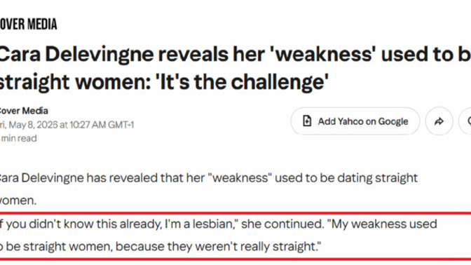 Girls, what do you really think about what Cara Delevingne said?