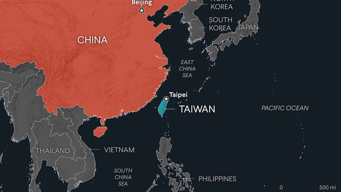 How should the US president handle the China–Taiwan issue?