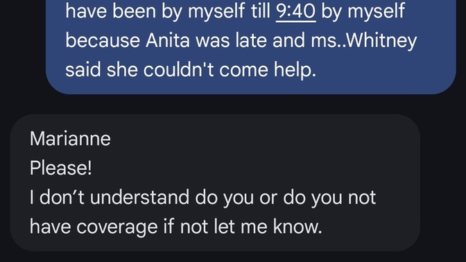 If I report my center again, do I just have to accept I’ll be fired?