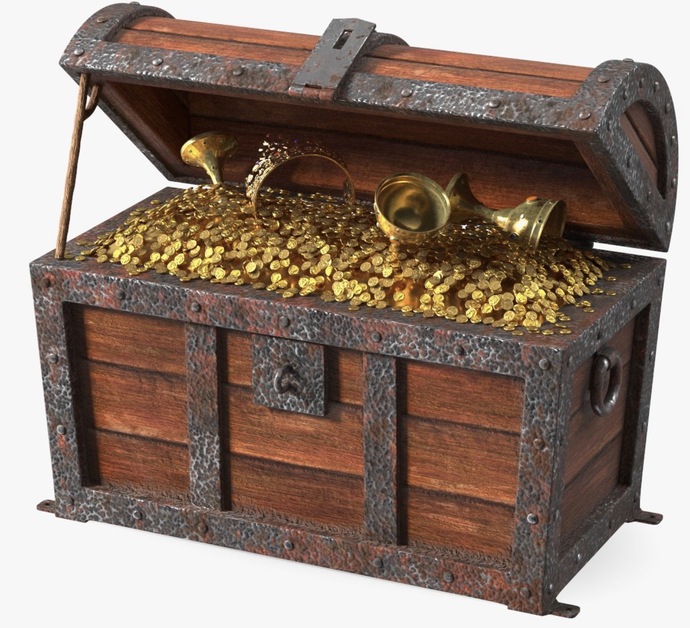 If someone gave you a treasure map and you found the treasure what would you do with it?