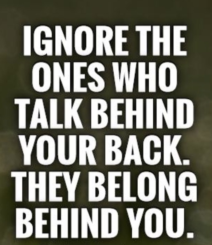 Have you ever caught someone talking behind your back?
