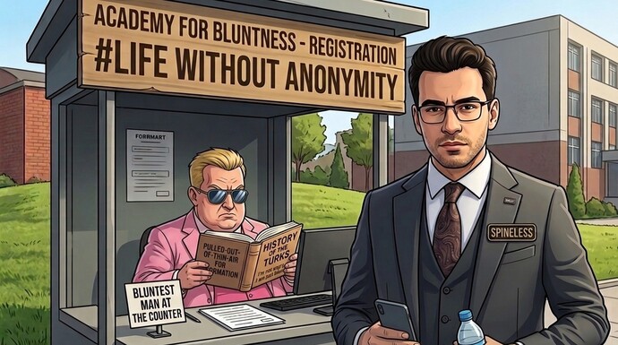 Do you speak completely unfiltered and bluntly in daily life, just like you do on forums like Reddit, Twitter, and GAG?
