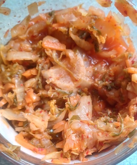 Kimchi is just sauerkraut with chilli?