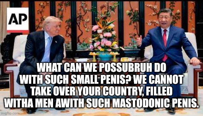 Did Trump intimidate Xi Jinping during his visit to China?