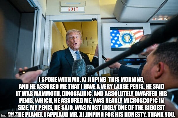 Did Trump intimidate Xi Jinping during his visit to China?