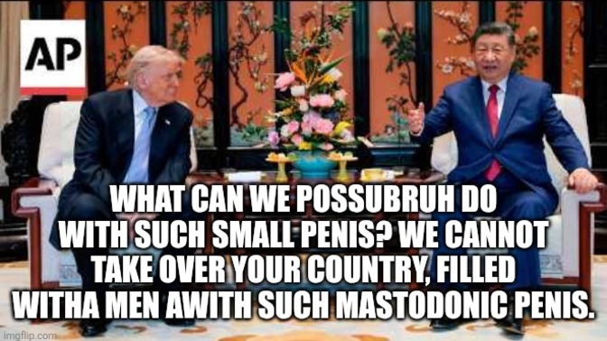 Did Trump intimidate Xi Jinping during his visit to China?