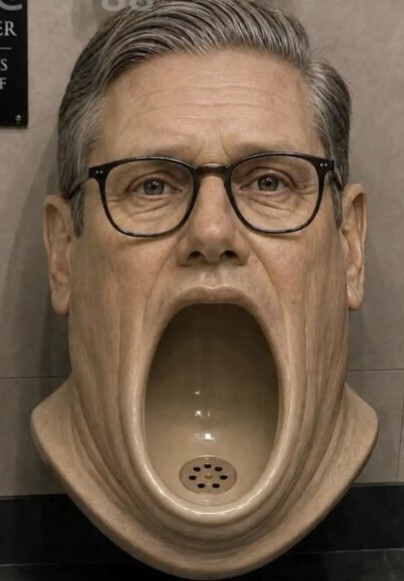 Would you point percy at a porcelain politician?