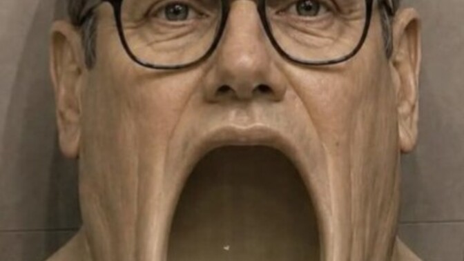 Would you point percy at a porcelain politician?
