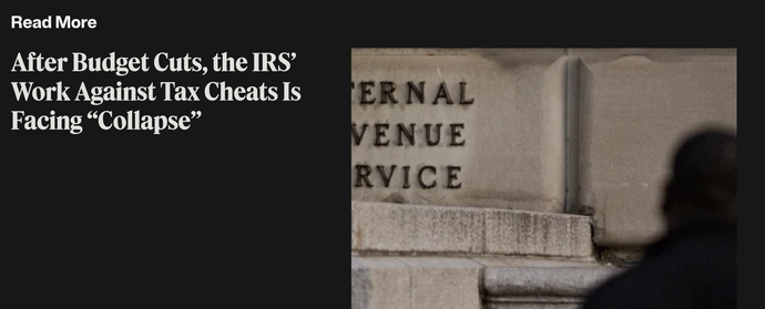 So... Trump got $1b and future pardon from audits because his own IRS agency in 2020 was breached?
