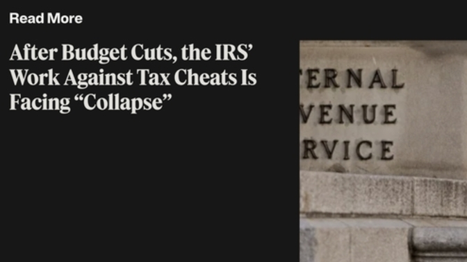 So... Trump got $1b and "future pardon" from audits because his own IRS agency in 2020 was breached?