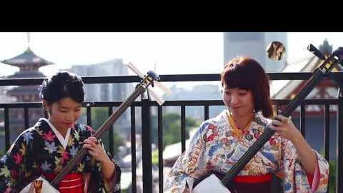 Do traditional Japanese musical instruments actually come from Turkey or the Middle East?